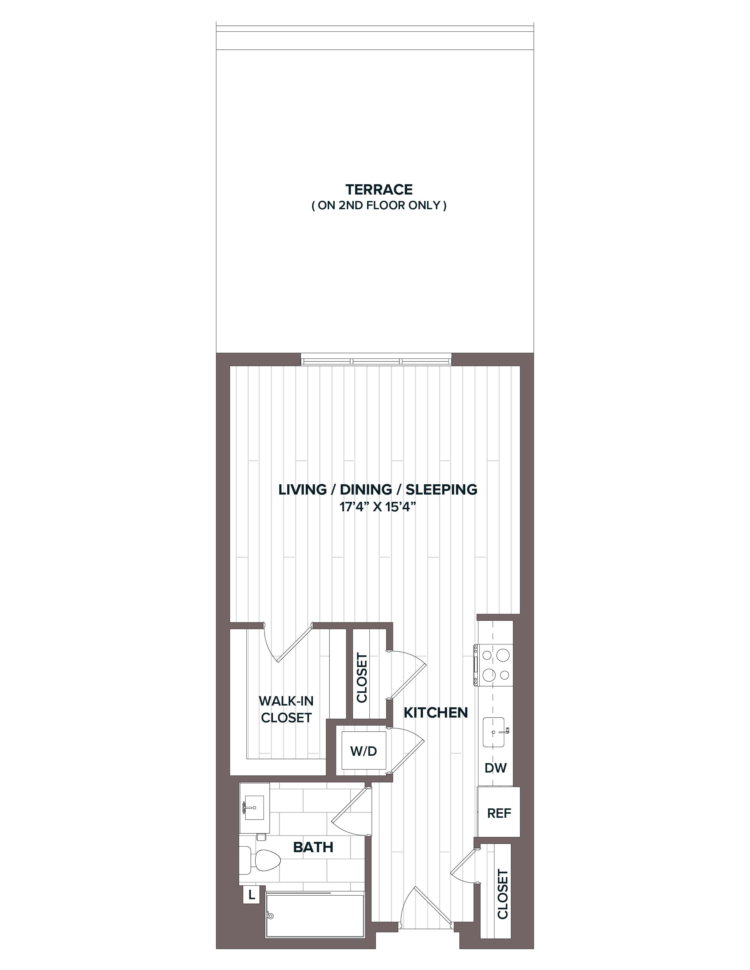 floorplan image of apartment 508